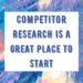 competitor research for marketing